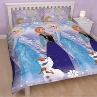 Disney Frozen Crystal Double Duvet Cover Rotary