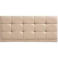 diamond pu leather headboard black small double 4ft