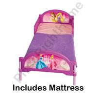 Disney Princess Cosytime Toddler Bed + Fully Sprung Mattress