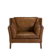 dillon leather high back chair