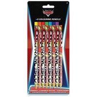 disney cars pack of 8 colouring pencils