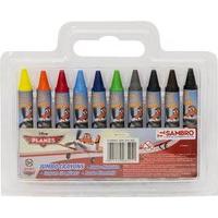 Disney - Pack Of 10 Planes Jumbo Crayons