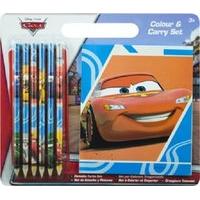 Disney Cars - Colour & Carry Set - Arts - New World Toys