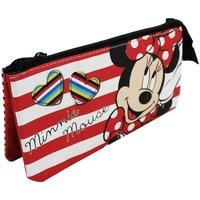 Disney Minnie Mouse Multi Pocket Pencil Case