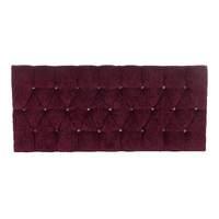 Diamante Maurice Headboard King Light Grey