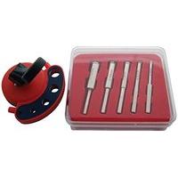 diamond tile core drill kit vacuum base drill guide