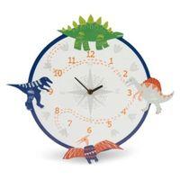 Dino Doodles Dinosaur Children\'s Analogue Clock