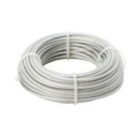 Diall Steel & PVC Cable 4mm x 20m