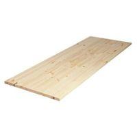 Diall Spruce Furniture Board (L)850mm (W)200mm (T)18mm