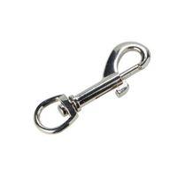 Diall Grey Nickel Plated Zamak Swivel Both Snap