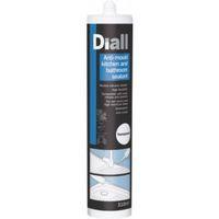 diall kitchen bathroom transparent sealant 310 ml