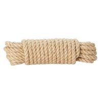 diall jute jute twisted rope 14mm x 10m