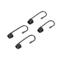 Diall Black Hook (L)70mm Pack of 4