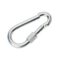 Diall Zinc Plated Steel Snap Hook with Screw