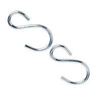 Diall Zinc Plated Steel S Hook Pack of 2