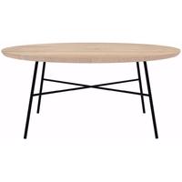 Disc Round Black Coffee Table