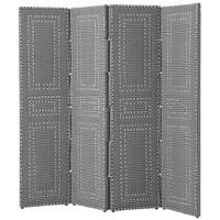 Dixon Black and White Small Folding Screen Celeste