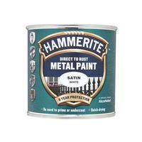 direct to rust satin finish metal paint white 750ml