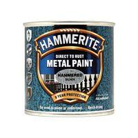 direct to rust hammered finish metal paint white 750ml