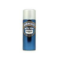 Direct to Rust Hammered Finish Aerosol Silver 400ml