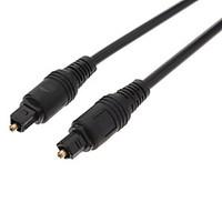 digital optical fiber optic toslink audio cable 3m black