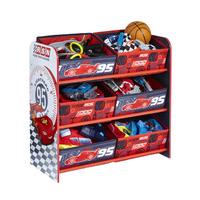 Disney Cars 6 Bin Storage Unit