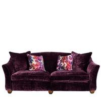 Dietrich Velvet Extra Large Sofa, Choice Of Colour