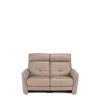 Dimaro Leather Loveseat, Mud