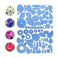 DIY Original Flowers Foliage Cutters Fondant Cutter Cookie Cutter Set Cup Cake Decorations Sugarcraft Pastry Cake Tools LC-020