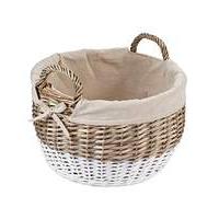 Dipped Oval Basket with Lining