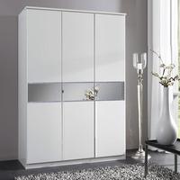 Diamant 3 Door Wardrobe With Glass In Centre