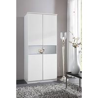 diamant 2 door wardrobe with glass in centre