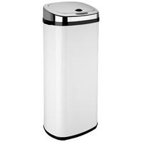 Dihl 50 Litre Rectangle Sensor Bin, White