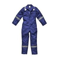 Dickies Fr5055 Firechief Lightweight Coverall Royal Blue 50