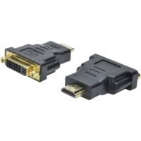 Digitus HDMI adapter, type A - DVI-I(24+5) M/F, Full HD, bl