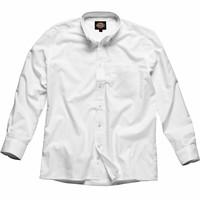 Dickies Workwear Mens Long Sleeve Cotton/Polyester Oxford Shirt (Collar 17 Chest 48\