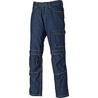 Dickies 22 Mens Stanmore Workwear Multi Pocket Jeans Trousers Navy