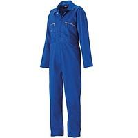 Dickies Wd4839j Redhawk Junior Zip Front Coverall Royal Blue 32