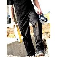 Dickies Redhawk Mens Cargo Style Super Workwear Trouser With Knee Pad Pockets WD884 BLACK 46R (32\'\')
