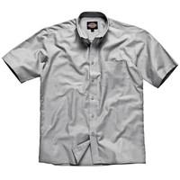 Dickies Workwear Short Sleeve Cotton/Polyester Oxford Shirt (Collar 17 Chest 48\