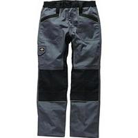 Dickies IND260 Trousers, Grey/Black, 26