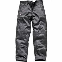 dickies redhawk action work trousers short leg waist 25 grey