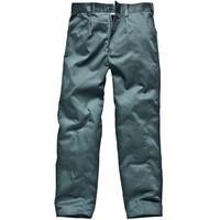 Dickies Reaper Work Trousers Green Flat Front 30T Farmers