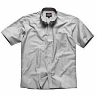 dickies workwear short sleeve cottonpolyester oxford shirt collar 16 c ...