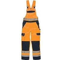 Dickies Mens Industry High Visibility Viz Bib & Brace Orange SA30045