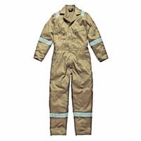 Dickies Lightweight Cotton Coverall, Khaki, Medium