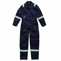 Dickies Lightweight Cotton Coverall, Navy Blue, X-Large