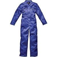 Dickies Redhawk Zip Front Coverall Regular / Mens Workwear (42inch) (Royal)