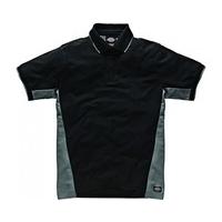 Dickies Two Tone Polo Grey/Black L