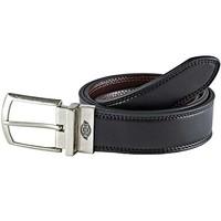 dickies mens workwear silverton reversible belt black brown be102b